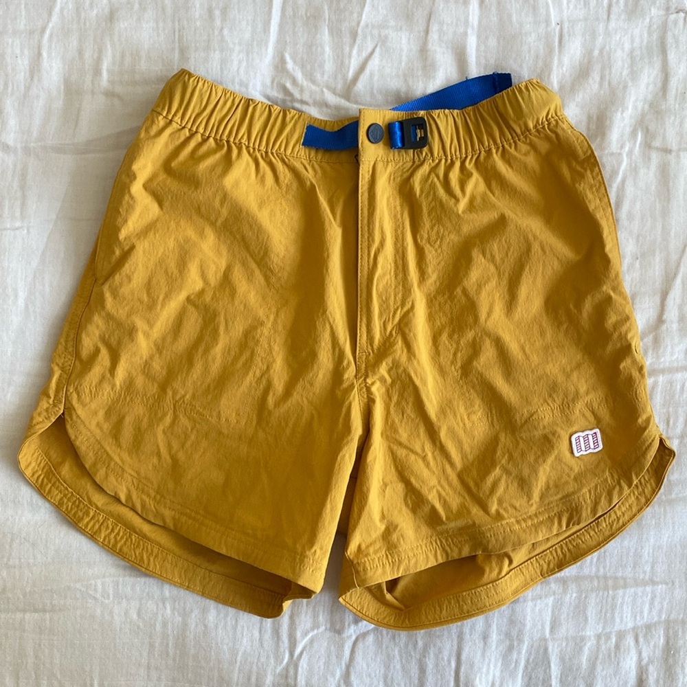 Topo Designs River Shorts - Yellow